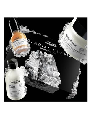 L'Oréal Professionnel Coffret Metal Detox Trio Shampoo + Máscara + Óleo