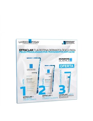 La Roche Posay Pack Effaclar H Iso-Biome Pele Oleosa Fragilizada