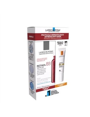 La Roche Posay Pack Retinol B3 Sérum Oferta Anthelios Age Correct SPF50 15ml