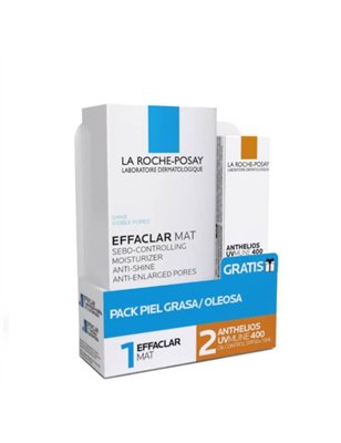 La Roche-Posay Pack Effaclar Mat + Anthelios UV Mune 400 Oil Control