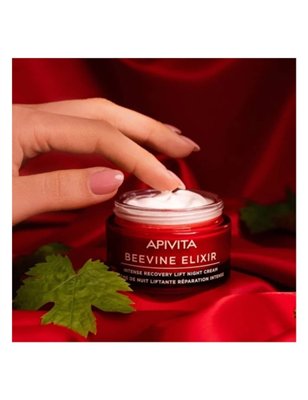 Apivita Beevine Elixir Creme De Noite Lift Recuperação Intensa 50ml