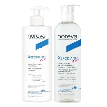 Noreva Xerodiane AP+ Kit Creme Hidratante + Creme Lavante