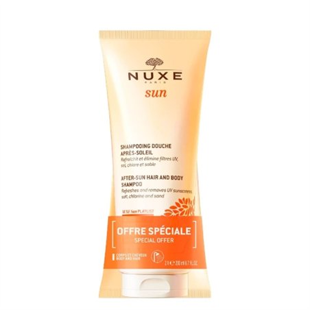 Nuxe Sun Pack Pós Solar Gel de Duche Corpo e Cabelo 2x200ml