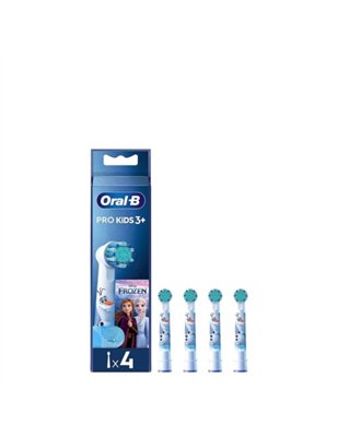 Oral-B Pro Kids 3+ Recargas Escova Elétrica Frozen 4un.