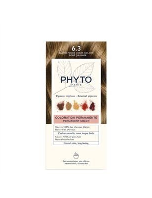 Phyto Phytocolor Coloração Permanente 6.3 Louro Escuro Dourado
