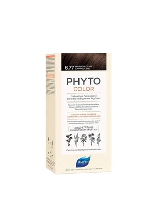 Phyto Phytocolor Coloração Permanente 6.77 Castanho Cappuccino