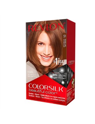 Revlon Colorsilk Coloração Permanente 51 Castanho Claro
