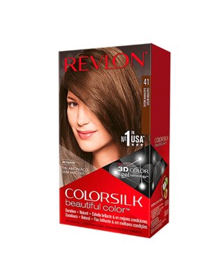 Revlon Colorsilk Coloração Permanente 41 Castanho Médio