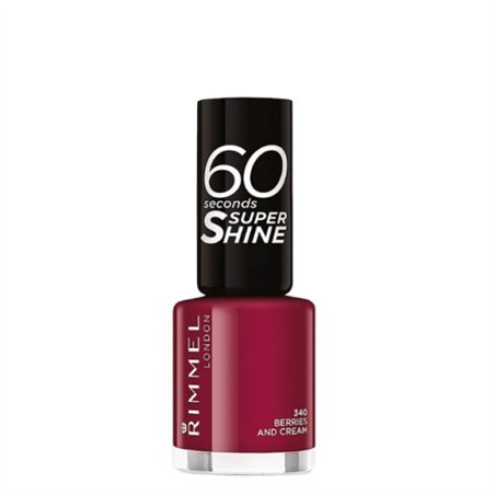 Rimmel 60 Seconds Super Shine Verniz Cor 340 Berries And Cream 8ml