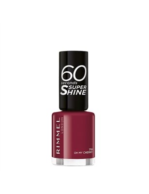 Rimmel 60 Seconds Super Shine Verniz Cor 710 Oh My Cherry 8ml