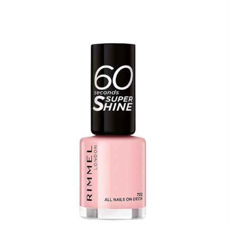 Rimmel 60 Seconds Super Shine Verniz Cor 722 All Nails On Deck 8ml