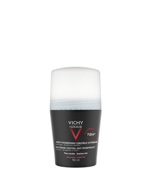 Vichy Homme Desodorizante Antitranspirante Controlo Extremo 72h 50ml