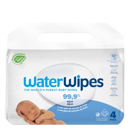 WaterWipes Bio Kit Toalhitas para Bebé 4x60un.