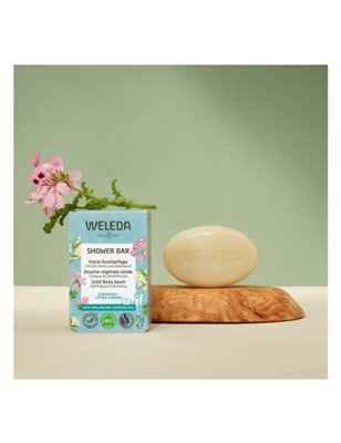 Weleda Sabonete de Duche 1un.-Geranium + Litsea Cubeba