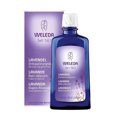 Weleda Body Care Espuma De Banho Lavanda 200ml
