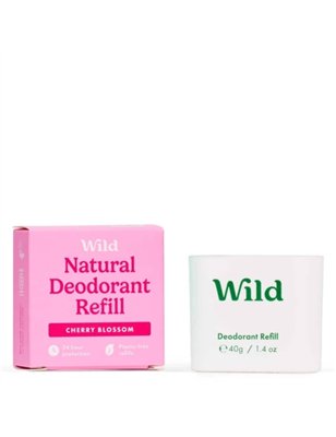 Wild Desodorizante Natural Recarga Flor de Cerejeira 40g