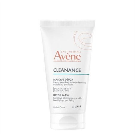 AVÈNE CLEANANCE MÁSCARA DETOX PELE OLEOSA 50ML