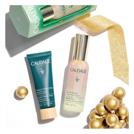 CAUDALIE COFFRET LUMINOSIDADE EAU DE BEAUTÉ + MÁSCARA DETOX
