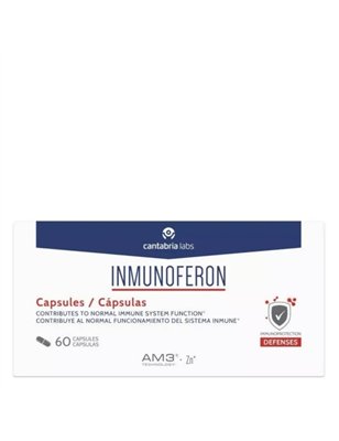 INMUNOFERON SISTEMA IMUNITÁRIO CÁPSULAS 90UN.