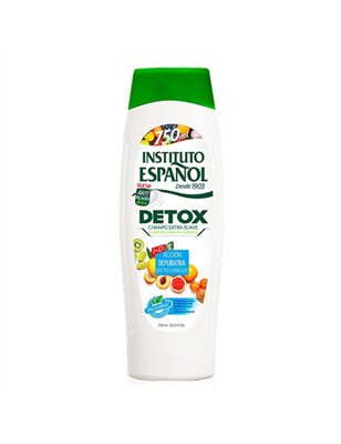 INSTITUTO ESPAÑOL DETOX ANTIOXIDANTE SHAMPOO EXTRA SUAVE 750ML