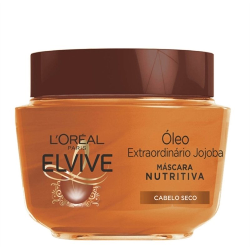 ELVIVE ÓLEO EXTRAORDINÁRIO JOJOBA MÁSCARA CABELOS SECOS 300ML