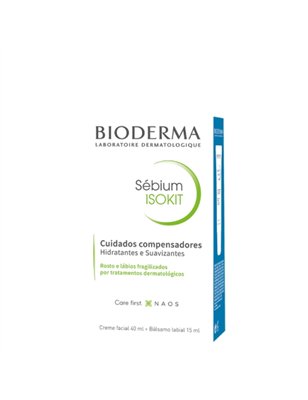 BIODERMA ISO KIT CREME SÉBIUM HYDRA + BÁLSAMO LABIAL ATODERM