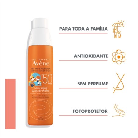 Avène Solar FPS50+ Criança Spray 200ml