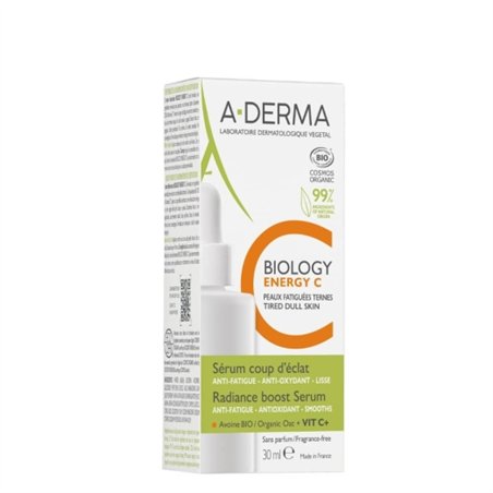A-Derma Biology Energy C Sérum luminosidade 30ml