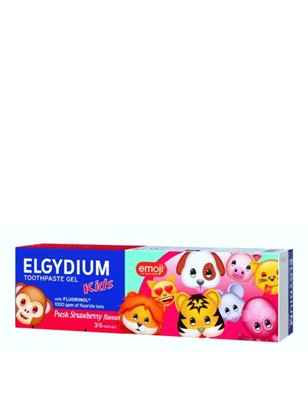 Elgydium Kids Gel Dentífrico Morango Emoji 50ml