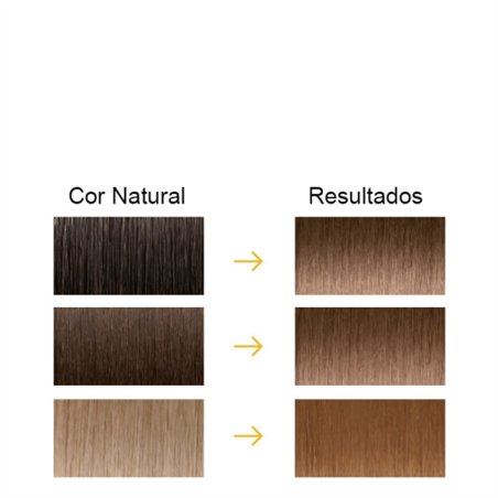 Farmatint Gel Color Coloração Permanente Cor 6D Louro Escuro Dourado