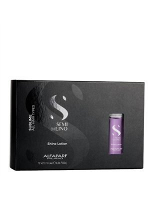 Alfaparf Milano Semi Di Lino Sublime Loção Iluminadora Ampolas 12un.