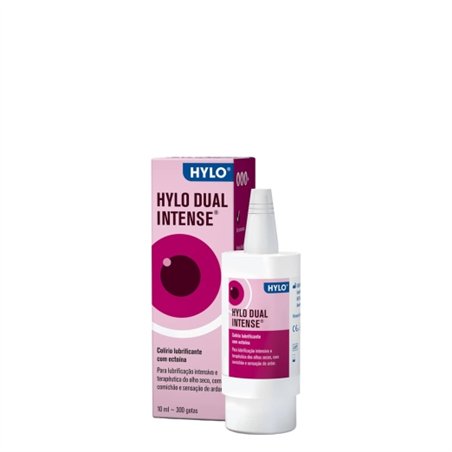 Hylo Dual Intense Colírio Lubrificante Olhos Secos 10ml